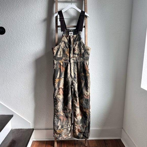 Walls Outdoor X Realtree Camo Hunting Bibs sz: 20Y - Picture 1 of 12